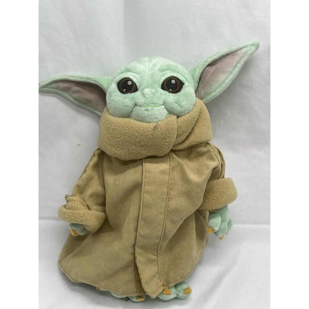 Disney Star Wars Mandalorian The Child Plush Baby Yoda Grogu Doll Toy 10"